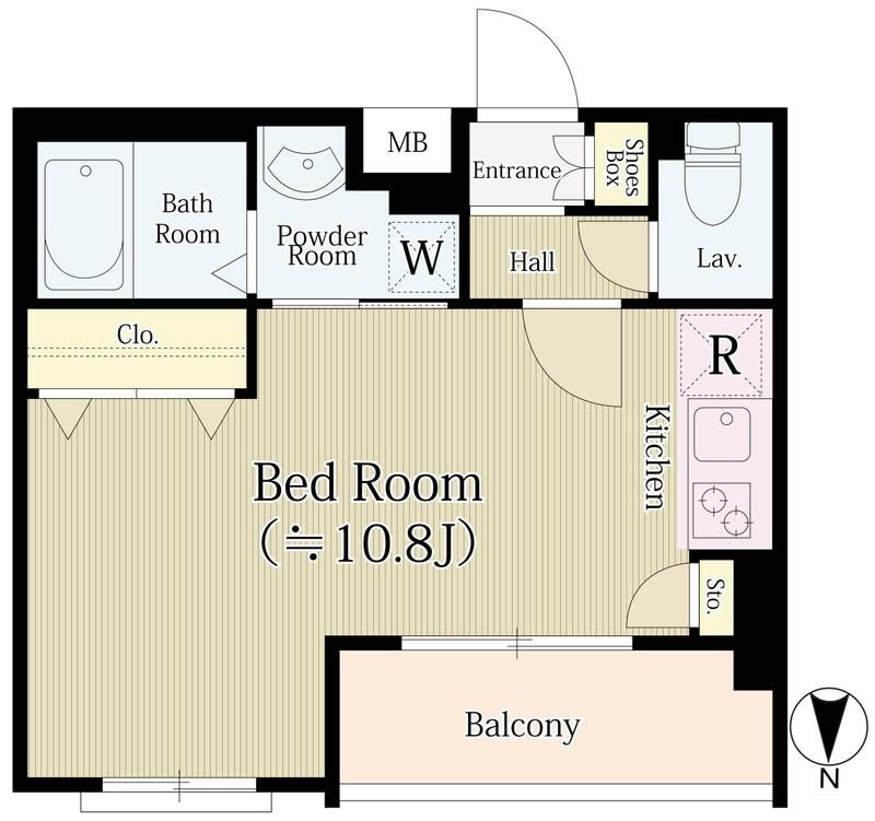 建物外観　※全て別号室のお写真。内装等参考にしてください。