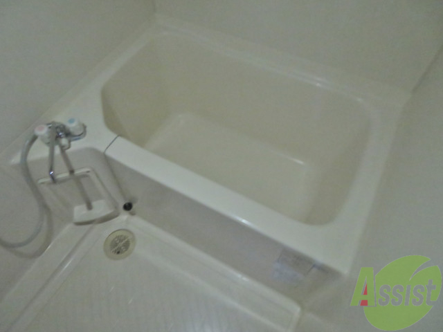 バス・シャワールーム　浴室はゆったりと浸かれるサイズ感になっていますね。