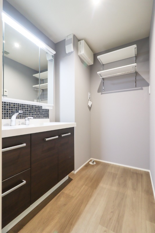 洗面設備　図面と現状に相違がある場合には現状を優先