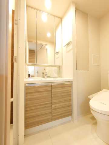 洗面設備　ザ・パークハビオ高円寺