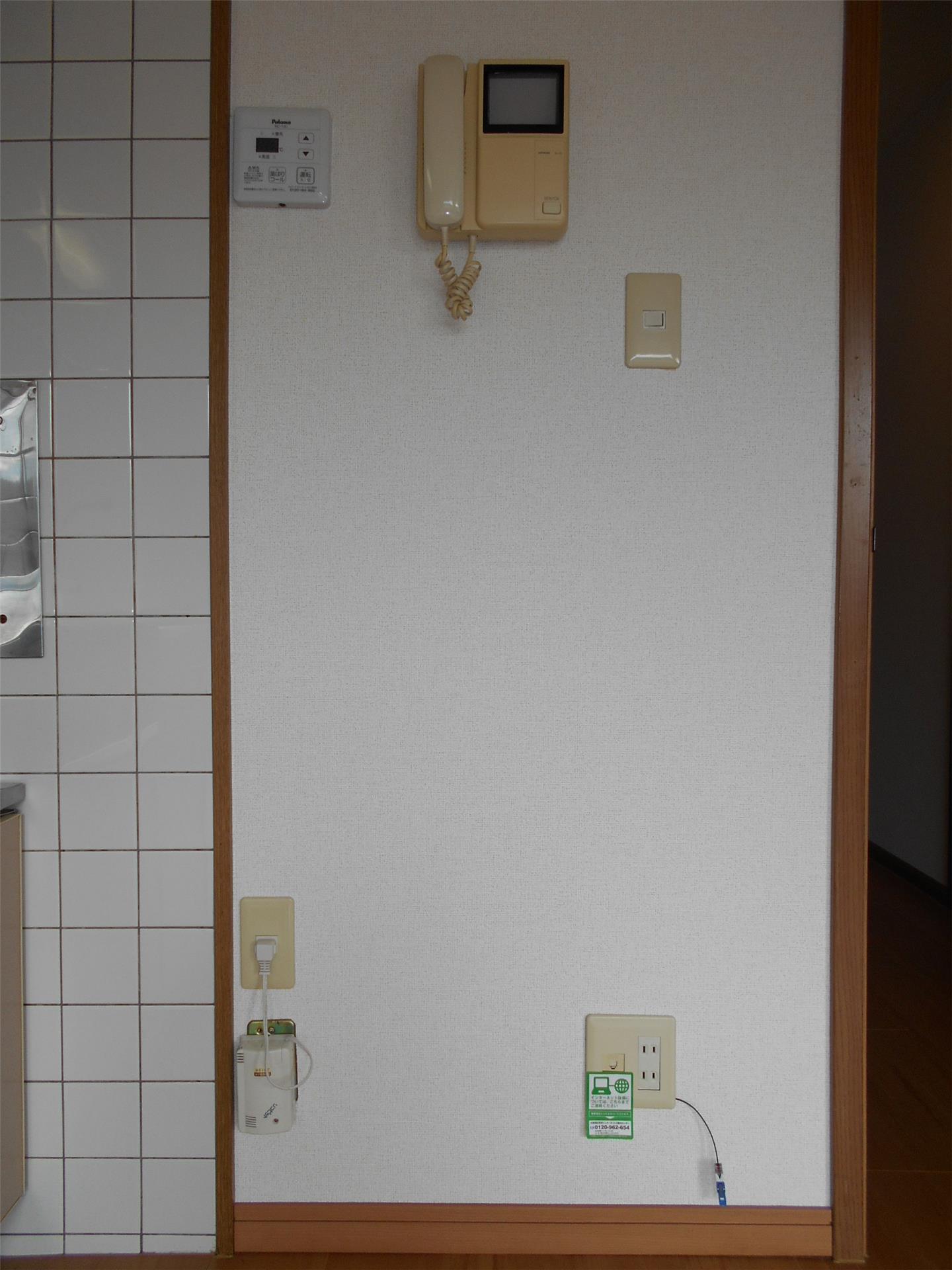 セキュリティ　来客時にお部屋から確認できるTVドアホン♪（同仕様画像）