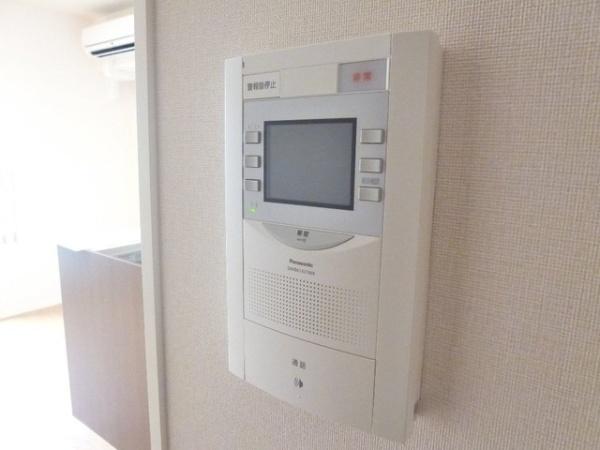 セキュリティ　モニター付きインターホン