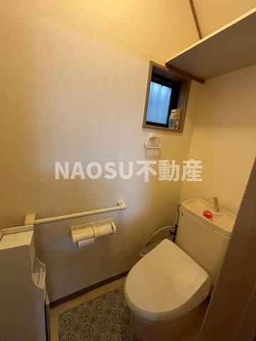 トイレ　ゆったりとした空間のトイレです