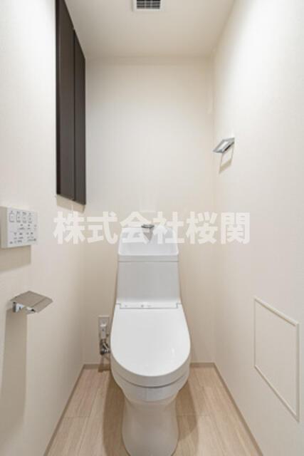 トイレ　※写真は同タイプ住戸です。?