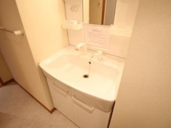洗面設備　写真は別号室です。