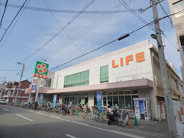 スーパー　ライフ新深江店（スーパー）まで427m