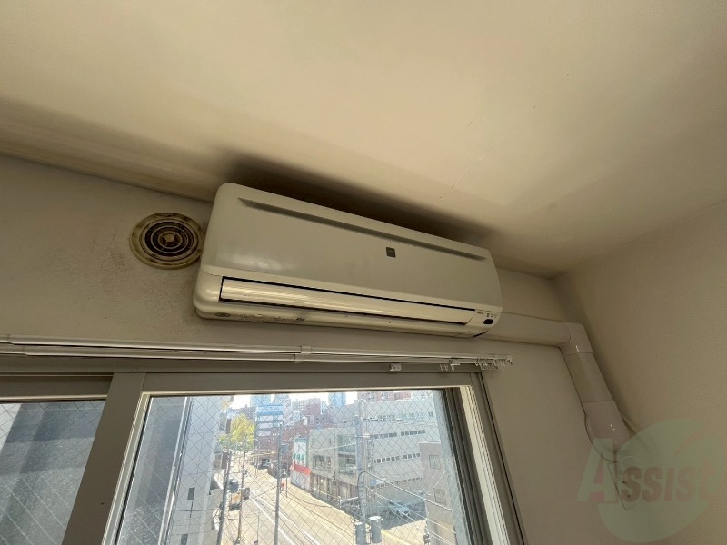 その他設備　エアコンがありますので夏でも快適に過ごせます！