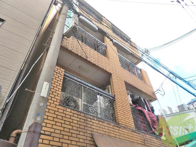 建物外観　大阪市北区黒崎町。第三幸福ハイツ