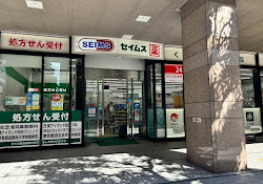 ドラックストア　ドラッグセイムス 芝浦海岸通店（ドラッグストア）まで262m