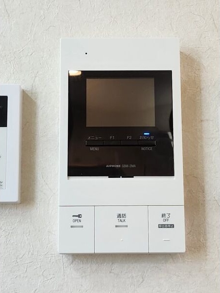 セキュリティ　※写真は同じマンションの違う部屋のものになります。