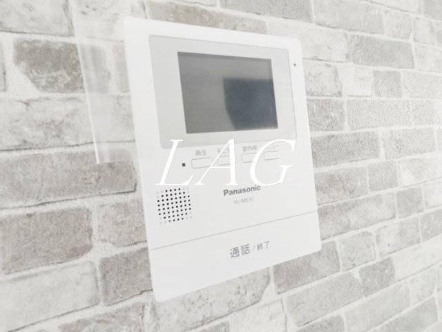 セキュリティ　モニター付インターホンです。