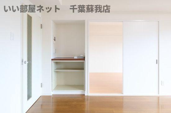 収納　大きなものも収納できそうです