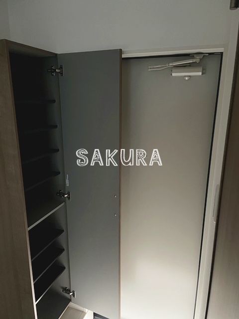 玄関　大容量のシューズボックス♪