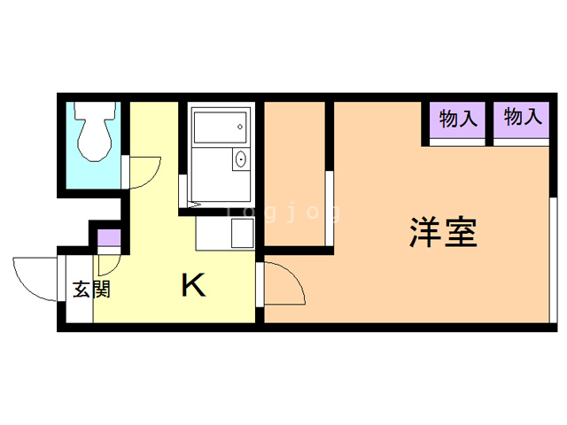 レオパレスレジーオ　ベニヤの間取り