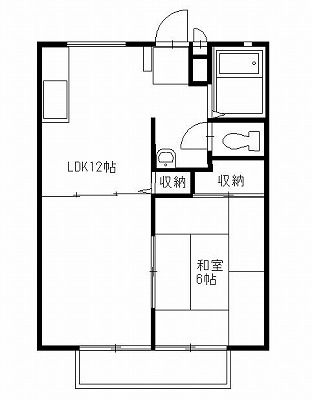 セキグチハイツの間取り