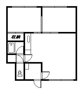 シャトレ小沢Ａ・Ｂの間取り