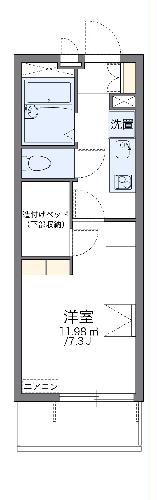 レオパレスシフォンの間取り