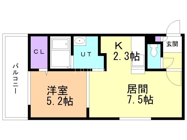 サンコート円山ガーデンヒルズの間取り