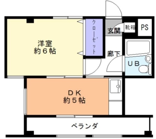 ハイツ吉岡の間取り