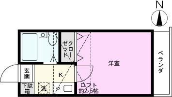 アネックス戸田１１期の間取り