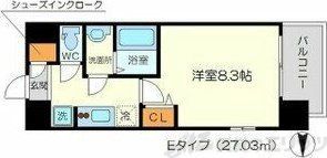 リッツ新大阪の間取り