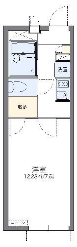 横浜市泉区下和泉のアパートの間取り