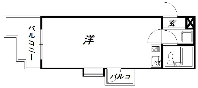 【浜松市中央区原島町のマンションの間取り】