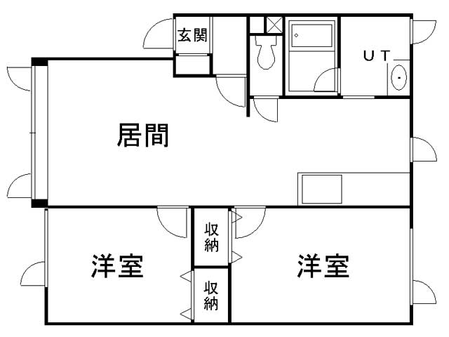 メゾン松江の間取り