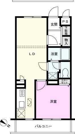 ウィンベルデュエット北浦和第六の間取り