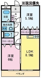 マンショントスカーナの間取り