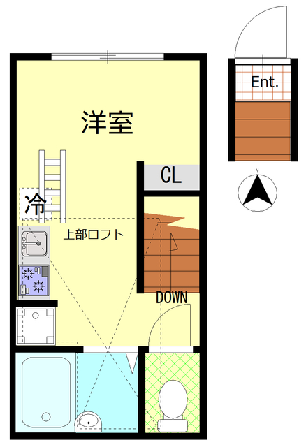 プラチナシティ蒲田の間取り