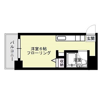 Ｋステーション呉服町の間取り