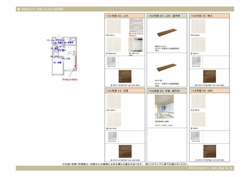 【松本市笹部のアパートの玄関】