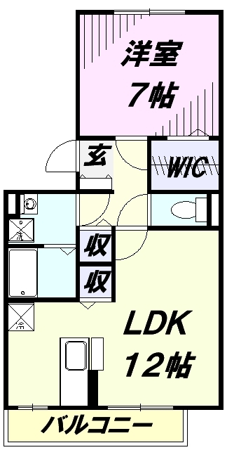 セジュールＺＥＮ　壱番館の間取り