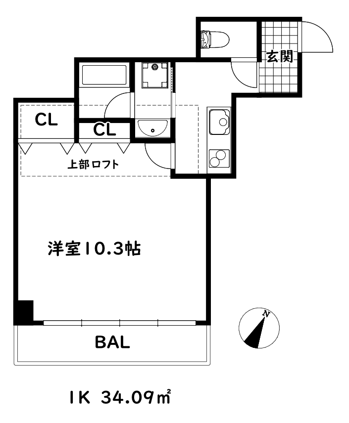 サンビルダー六甲ウエストの間取り