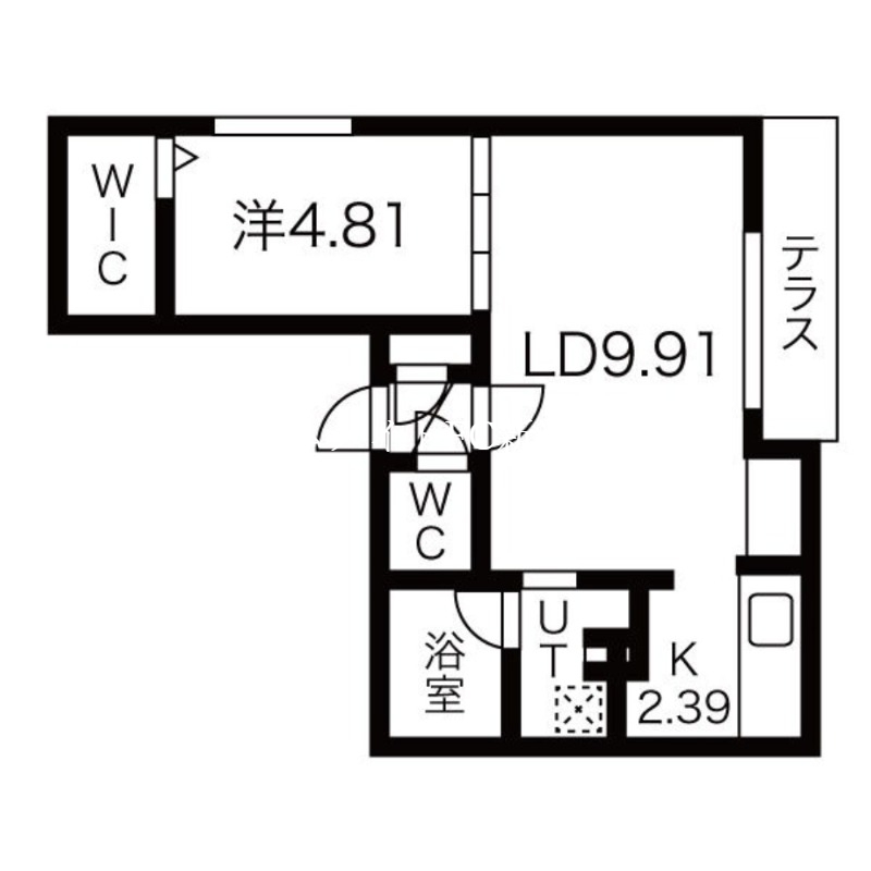 グレイス北16条の間取り