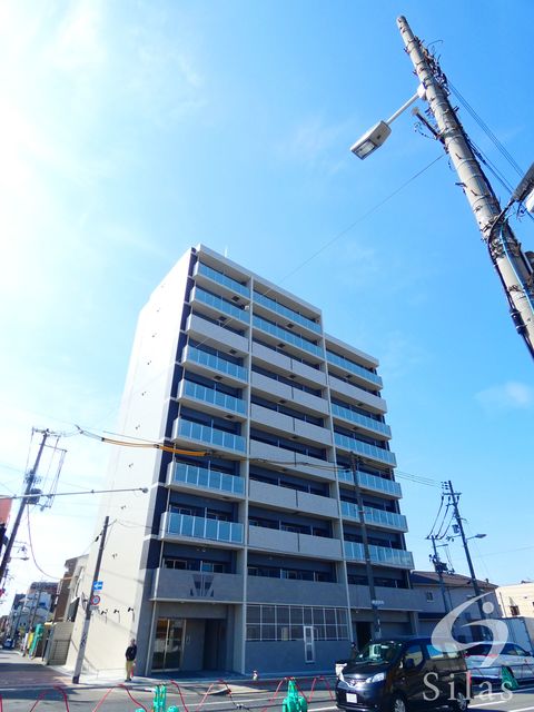 【大阪市阿倍野区阿倍野元町のマンションの建物外観】