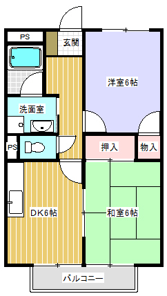 メガポートＡの間取り