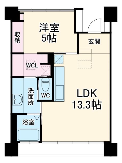 シャリマー西大路の間取り