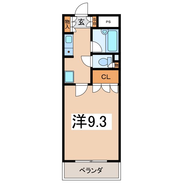 グランドール下部温泉郷の間取り