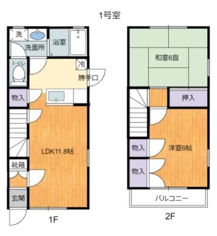 ブランシェの間取り