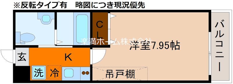 ディアネス西院の間取り