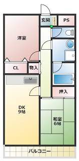 佐古クレストビルの間取り