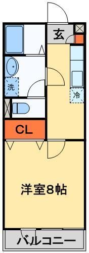 ラポール１の間取り