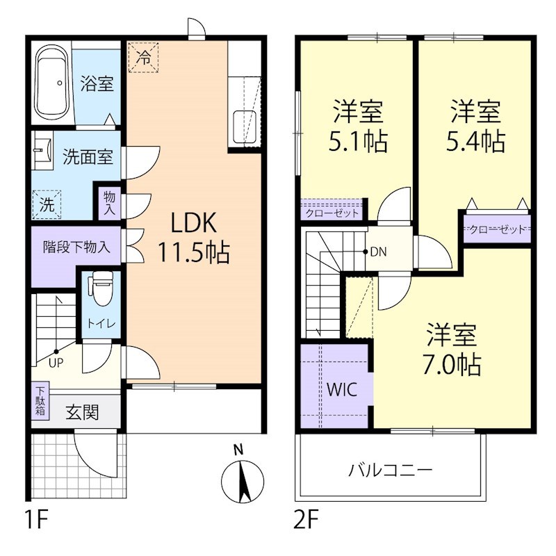 Sky　ResidenceIIの間取り