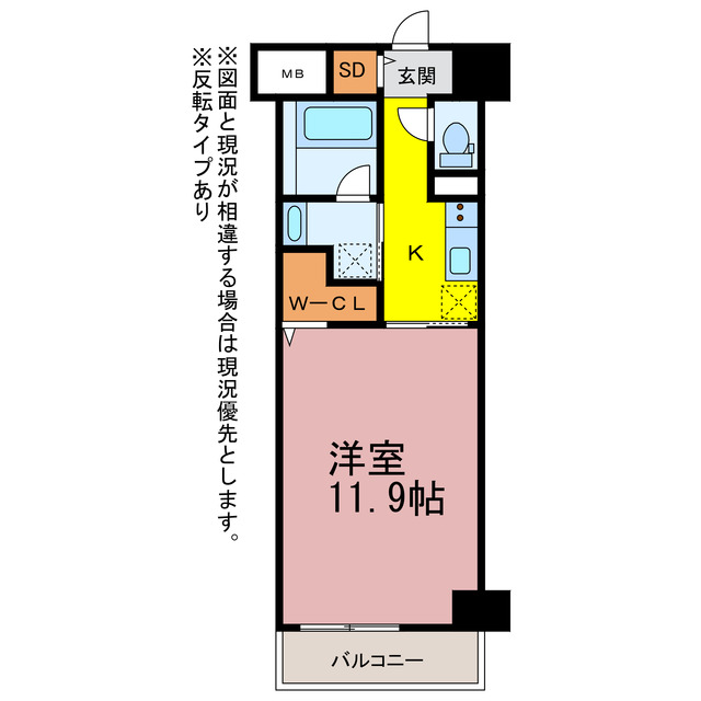 ベルオレイルの間取り