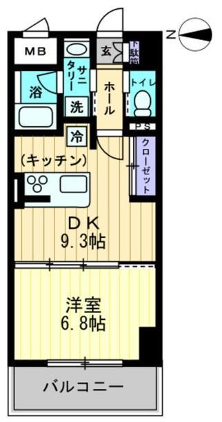 アルファレガロ中央町の間取り