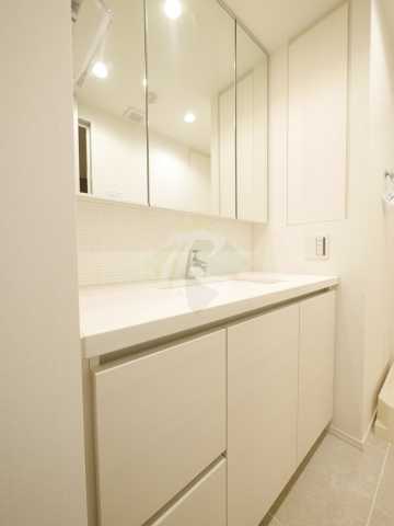 洗面設備　ザ・パークハビオ早稲田