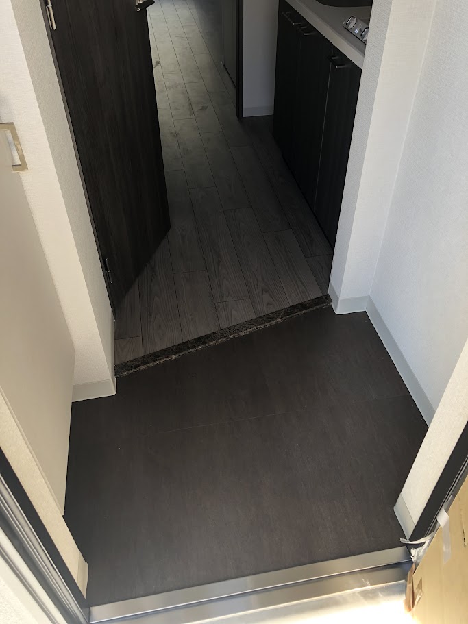 玄関　明るい玄関です