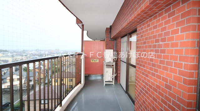 バルコニー　同型別部屋写真